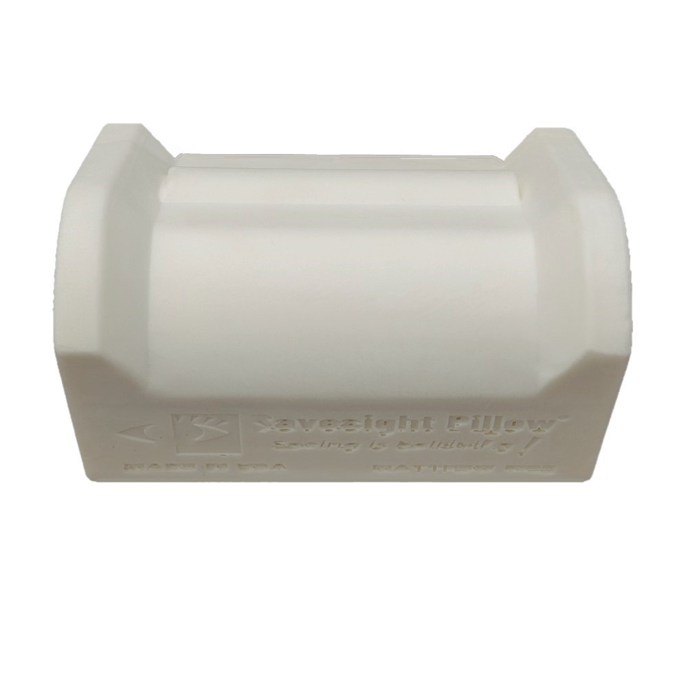 Back view of the Savesight Pillow showing side bolsters