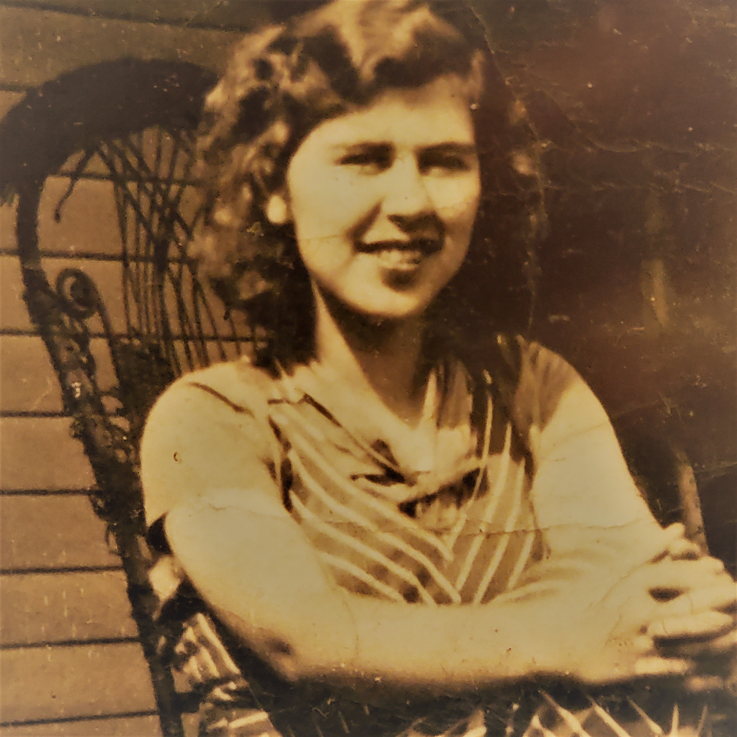 Grandma before having glaucoma